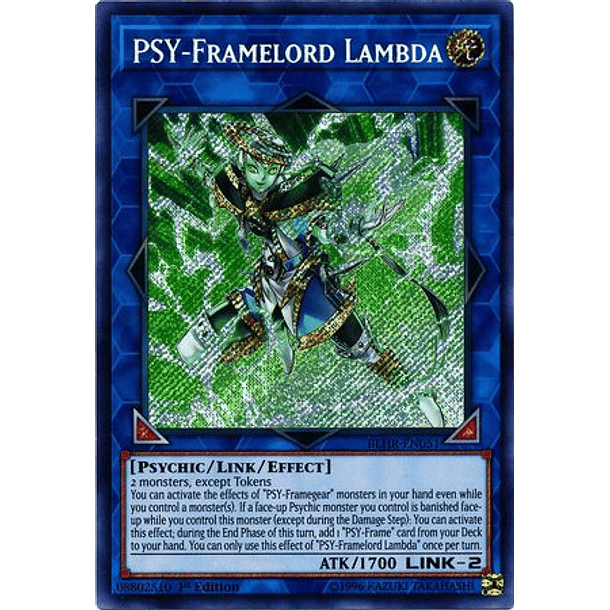 PSY-Framelord Lambda - BLHR-EN051 - Secret Rare 
