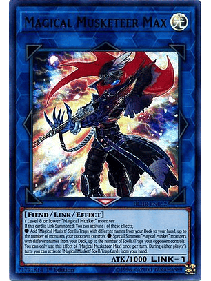 Magical Musketeer Max - BLHR-EN052 - Ultra Rare 