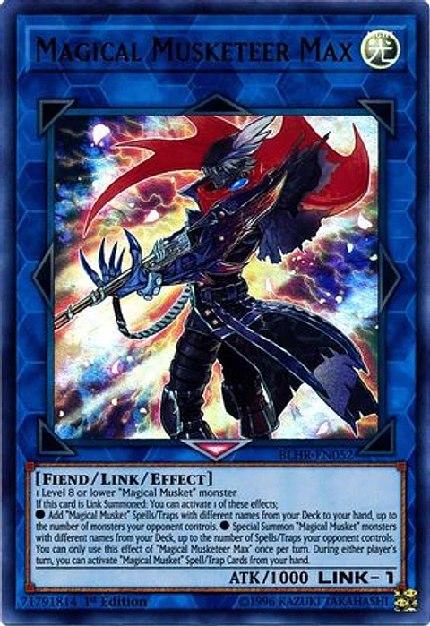 Magical Musketeer Max - BLHR-EN052 - Ultra Rare 