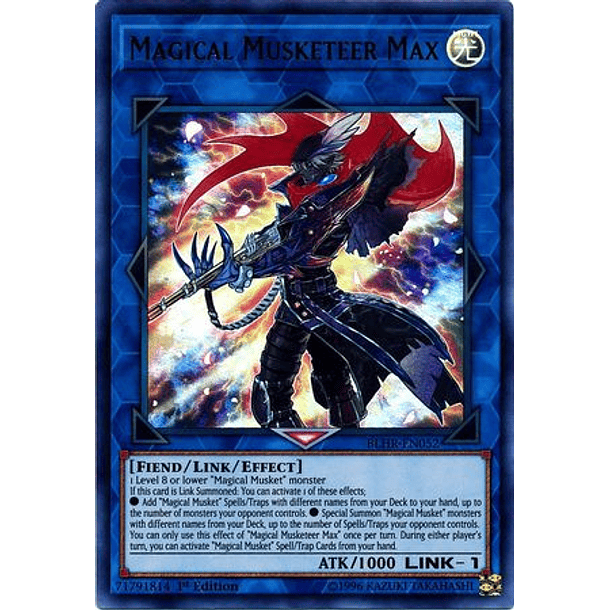Magical Musketeer Max - BLHR-EN052 - Ultra Rare 