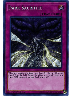 Dark Sacrifice - BLHR-EN056 - Secret Rare