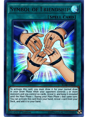 Symbol of Friendship - BLHR-EN058 - Ultra Rare 