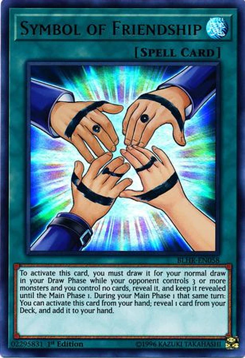 Symbol of Friendship - BLHR-EN058 - Ultra Rare 