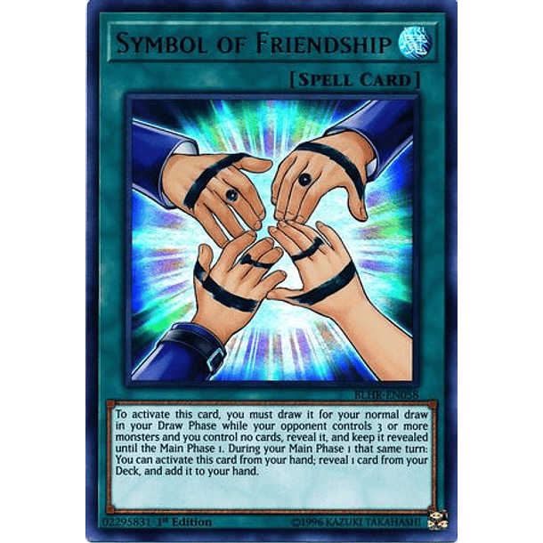 Symbol of Friendship - BLHR-EN058 - Ultra Rare 