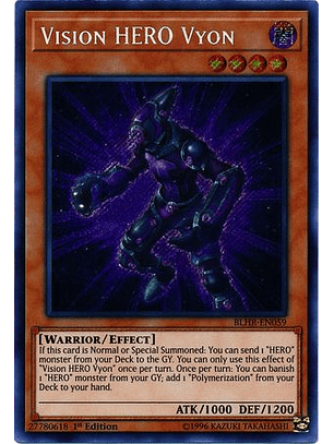 Vision HERO Vyon - BLHR-EN059 - Secret Rare