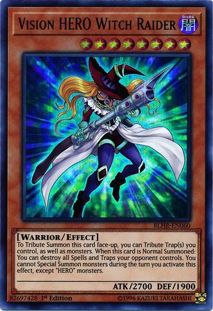 Vision HERO Witch Raider - BLHR-EN060 - Ultra Rare 1