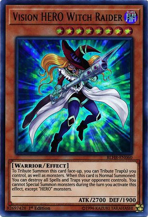Vision HERO Witch Raider - BLHR-EN060 - Ultra Rare