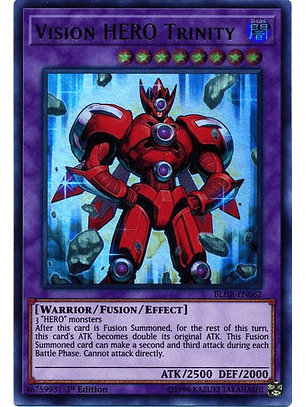 Vision HERO Trinity - BLHR-EN062 - Ultra Rare 