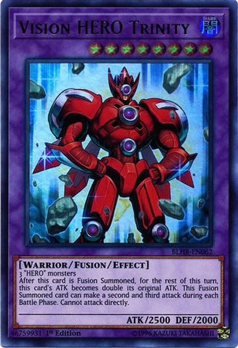 Vision HERO Trinity - BLHR-EN062 - Ultra Rare 