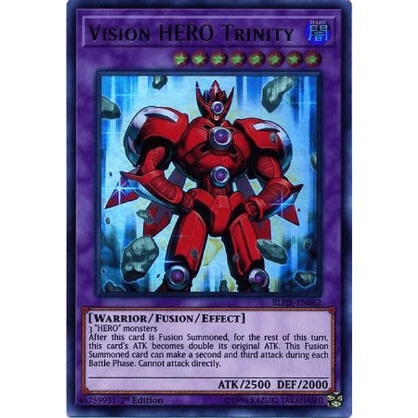 Vision HERO Trinity - BLHR-EN062 - Ultra Rare 