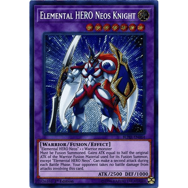 Elemental HERO Neos Knight - BLHR-EN064 - Secret Rare