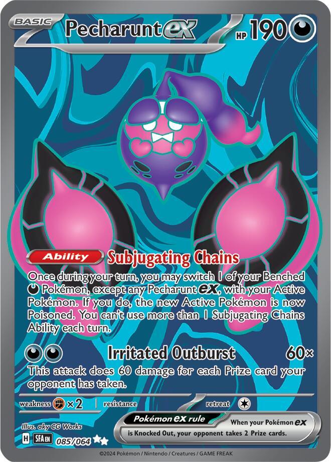 Pecharunt ex - 085/064 - Full Art Secret Rare - SFA 1