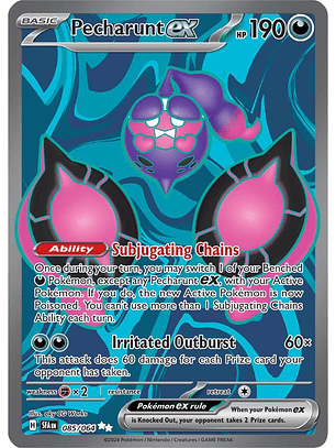 Pecharunt ex - 085/064 - Full Art Secret Rare - SFA