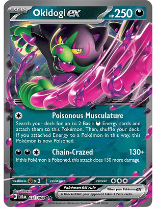 Okidogi ex - 036/064 - Ultra Rare - SFA