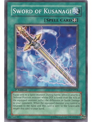 Sword of Kusanagi - TDGS-EN054 - Common