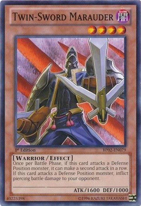 Twin-Sword Marauder - BP02-EN079 - Common