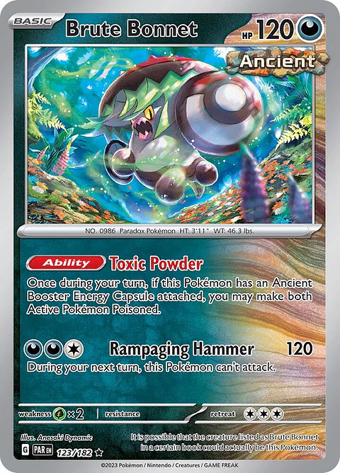 Brute Bonnet - 123/182 - Holo - PAR