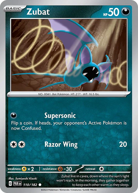 Zubat - 110/182 - Common - PAR