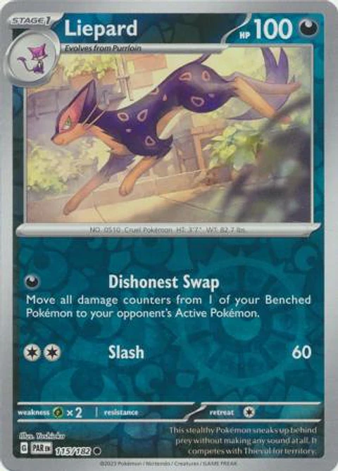 Liepard - 115/182 - Common - PAR