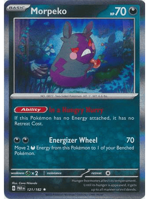 Morpeko - 121/182 - Common - PAR