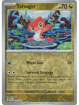 Tatsugiri - 141/182 - Uncommon - PAR