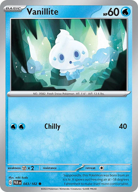 Vanillite - 043/182 - Common - Par