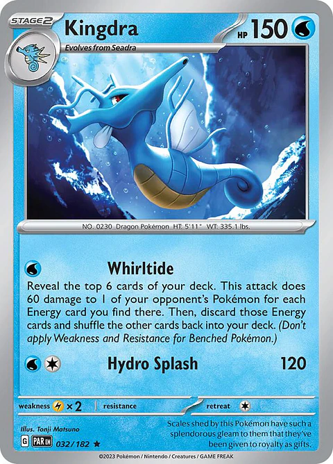 Kingdra - 032/182 - Holo Rare - PAR