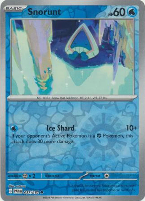 Snorunt - 037/182 - Common - PAR