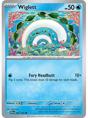 Wiglett - 051/182 - Common - PAR