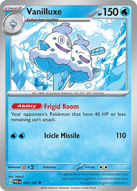Vanilluxe - 045/182 - Uncommon - PAR