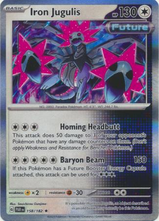 Iron Jugulis - 158/182 - Holo Rare - PAR 1