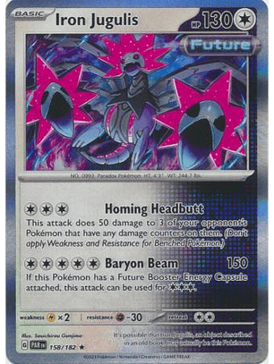Iron Jugulis - 158/182 - Holo Rare - PAR