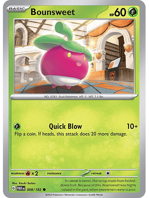 Bounsweet - 008/182 - Common - PAR