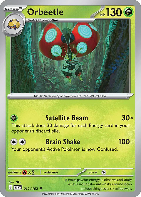 Orbeetle - 012/182 - Uncommon - PAR