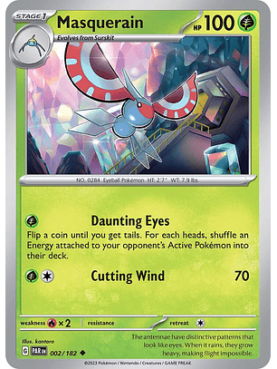 Masquerain - 002/182 - Uncommon - PAR