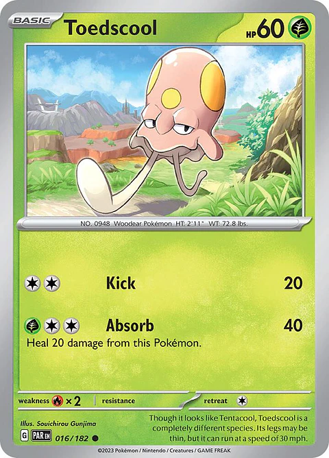 Toedscool - 016/182 - Common - PAR