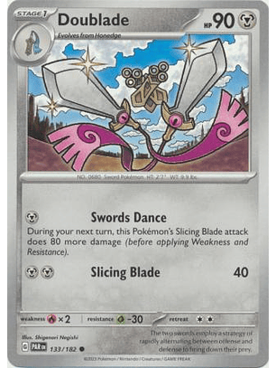 Doublade - 133/182 - Common - PAR