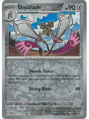 Doublade - 133/182 - Common - PAR