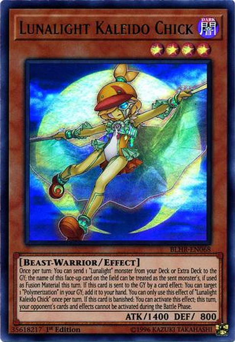 Lunalight Kaleido Chick - BLHR-EN068 - Ultra Rare 