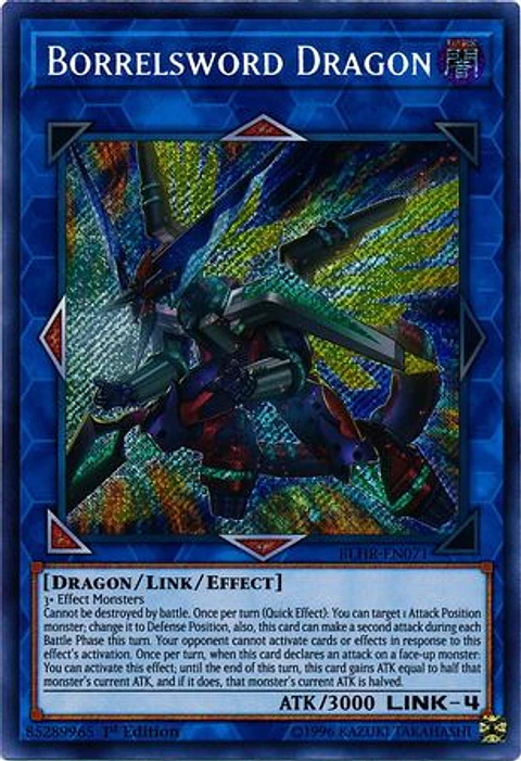 Borrelsword Dragon - BLHR-EN071 - Secret Rare