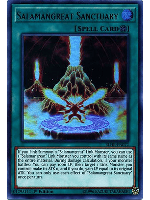 Salamangreat Sanctuary - BLHR-EN072 - Ultra Rare
