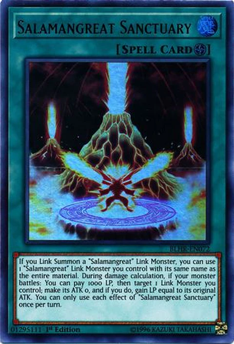 Salamangreat Sanctuary - BLHR-EN072 - Ultra Rare