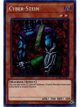 Cyber-Stein - BLHR-EN074 - Secret Rare 
