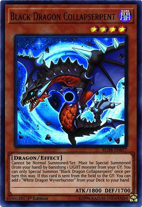 Black Dragon Collapserpent - BLHR-EN077 - Ultra Rare 