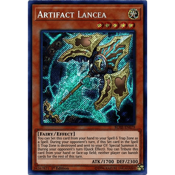 Artifact Lancea - BLHR-EN079 - Secret Rare 