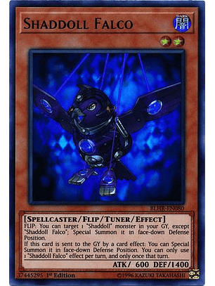 Shaddoll Falco - BLHR-EN080 - Ultra Rare 