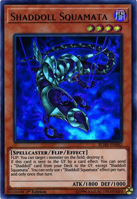 Shaddoll Squamata - BLHR-EN082 - Ultra Rare 