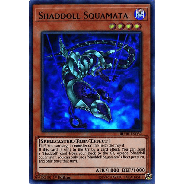 Shaddoll Squamata - BLHR-EN082 - Ultra Rare 