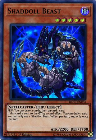 Shaddoll Beast - BLHR-EN083 - Ultra Rare 1