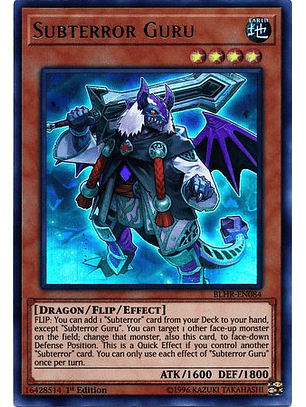 Subterror Guru - BLHR-EN084 - Ultra Rare